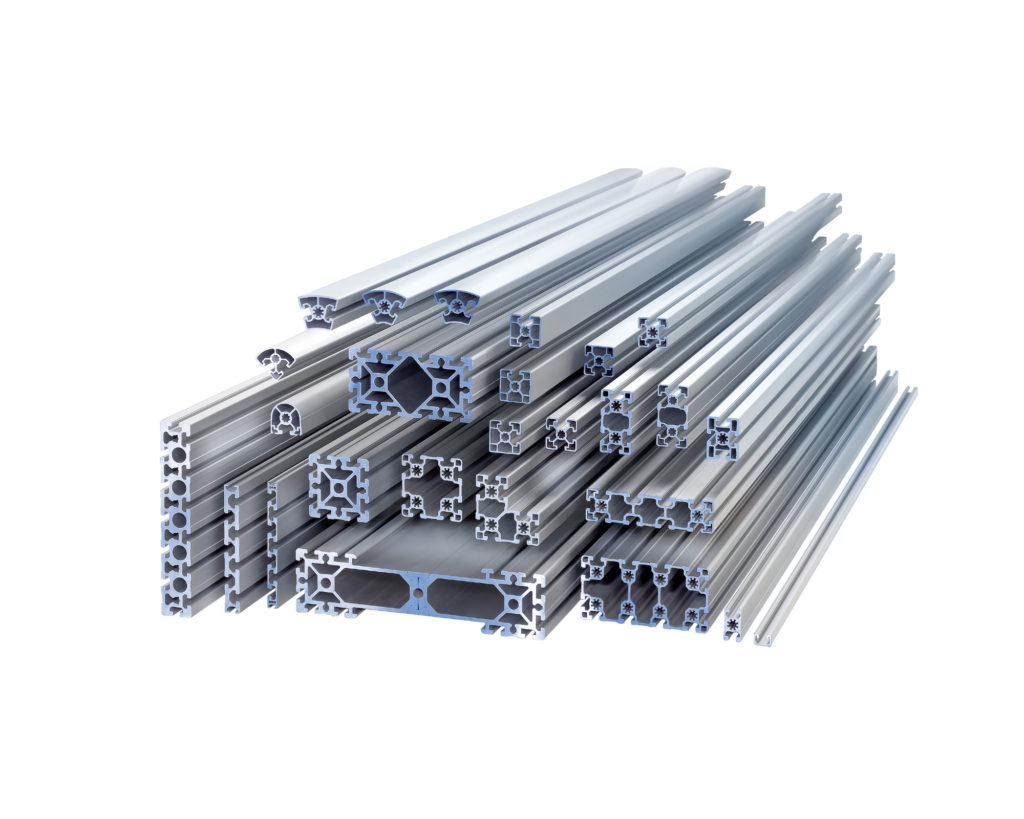 t-slotted aluminum extrusions